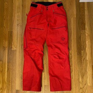Norrona Roldol Shell Gore-Tex Ski Pants Small
